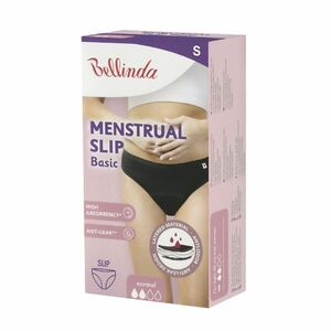 Bellinda Menstruační kalhotky vel. S 1 ks černé obraz