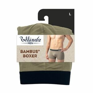 Bellinda Pánské bambusové boxerky vel. L 1 ks khaki obraz