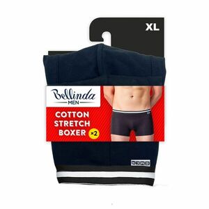 Bellinda Pánské bavlněné boxerky Cotton stretch vel. XL 2 ks černé obraz