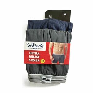 Bellinda Pánské strečové boxerky Ultra resist vel. XL 2 ks modré+šedé obraz