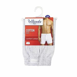 Bellinda Pánské bavlněné boxerky vel. 3XL 1 ks šedé obraz