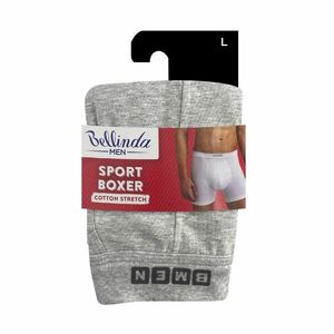 Bellinda Pánské bavlněné boxerky Sport vel. L 1 ks šedé obraz