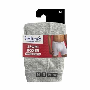 Bellinda Pánské bavlněné boxerky Sport vel. M 1 ks šedé obraz