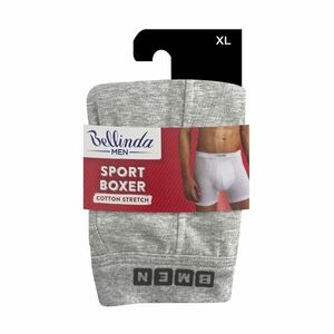 Bellinda Pánské bavlněné boxerky Sport vel. XL 1 ks šedé obraz