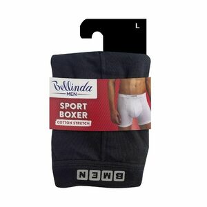 Bellinda Pánské bavlněné boxerky Sport vel. L 1 ks černé obraz