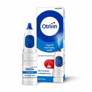 Otrivin Nosní sprej s dávkovačem 1 mg/ml roztok 10 ml obraz