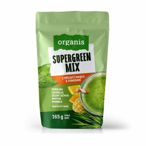 Organis Supergreen Mix mango a pomeranč 30 dávek 165 g obraz