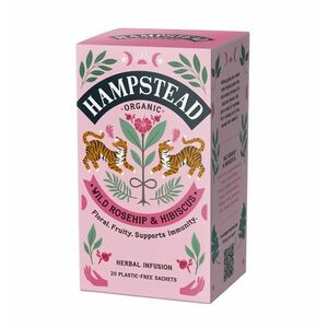 Hampstead Tea BIO Šípkový čaj s ibiškem 20x1, 5 g obraz