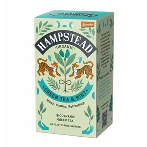 Hampstead Tea BIO Zelený čaj s mátou a lékořicí 20x2 g obraz
