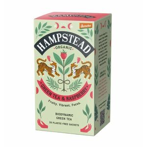 Hampstead Tea BIO Zelený čaj s malinami 20x1, 5 g obraz