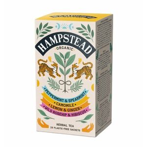 Hampstead Tea BIO Selekce bylinných a ovocných čajů 20 ks obraz