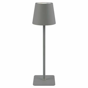 Classbach TL 4025 LED Dobíjecí stolní lampa šedá 38 cm obraz