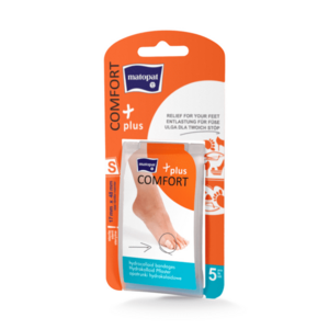 Matopat Comfort Plus hydrokoloidní náplasti S 17 x 48 mm 5 ks obraz