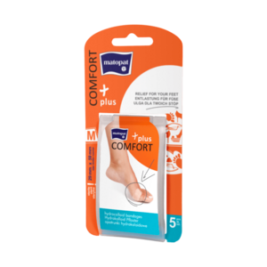 Matopat Comfort Plus hydrokoloidní náplasti M 29 x 59 mm 5 ks obraz