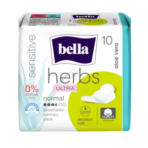 Bella Herbs Aloe Vera Normal hygienické vložky 10 ks obraz