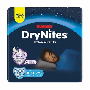 Huggies DryNites Natahovací kalhotky pro chlapce 8–13 let 30–48 kg 23 ks obraz