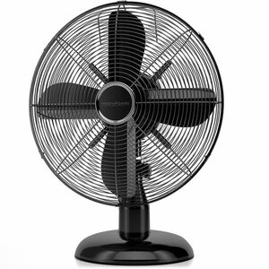 ProfiCare VL 3063 BK stolní ventilátor 30cm kovový černý obraz