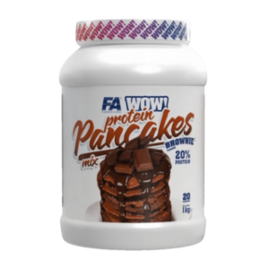 Fitness Authority Protein Pancakes 1000g - bílá čokoláda, kokos obraz