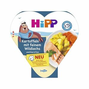 Hipp Brambory se zeleninou a jemným lososem 250 g obraz