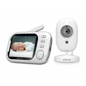 Eldonex BabyCheck dětská video chůvička bílá obraz