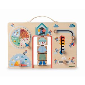 Lilliputiens Activity Board - oblékáme se podle počasí - liška Alice obraz