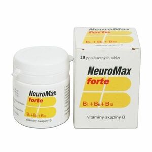 Neuromax Forte 20 tablet obraz