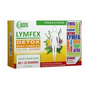 Astina LYMFEX detox body complex 60+15 kapslí obraz