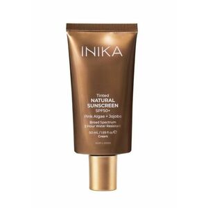 Inika Organic Přírodní tónovaný opalovací krém SPF50+ 50 ml obraz
