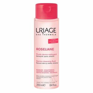 Uriage Roséliane Dermočisticí fluid pro citlivou pleť se sklonem k zčervenání 250 ml obraz