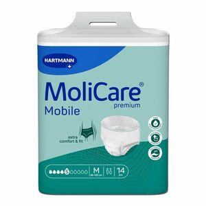 MoliCare Mobile 5 kapek vel. M natahovací kalhotky 14 ks obraz