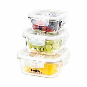LAMART LT6012 Air dózy čtvercové 3 ks obraz