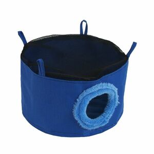 Akinu HUGS by Závěsný domeček pro hlodavce modrý ⌀ 30 cm x 12 cm obraz