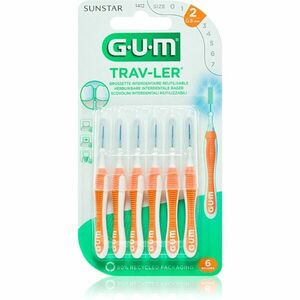 G.U.M Trav-Ler Interdental mezizubní kartáčky 0, 9 mm 6 ks obraz