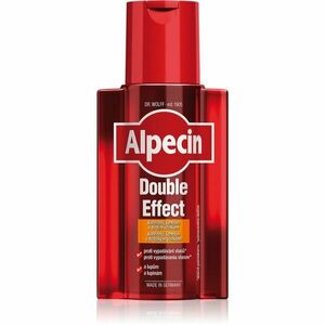 Alpecin Double Effect kofeinový šampon pro muže proti lupům a vypadávání vlasů 200 ml obraz