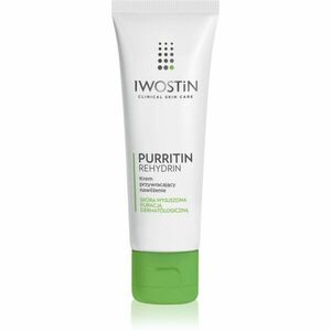 Iwostin Purritin Rehydrin hydratační denní krém pro pleť vysušenou a podrážděnou léčbou akné 40 ml obraz