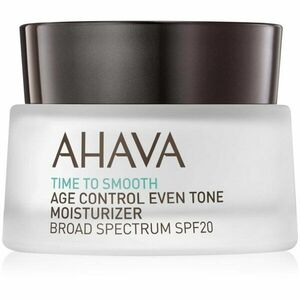 AHAVA Time To Smooth rozjasňující hydratační krém SPF 20 50 ml obraz