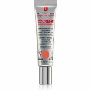 Erborian CC Crème Centella Asiatica rozjasňující krém pro jednotný tón pleti SPF 25 malé balení odstín Doré 15 ml obraz