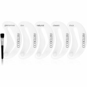 ARTDECO Brush štětec na obočí se šablonami 1 ks obraz