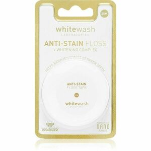Whitewash Nano Anti-Stain dentální nit s bělicím účinkem 25 m obraz