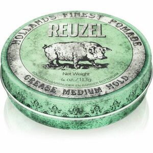 Reuzel Hollands Finest Pomade Grease pomáda na vlasy střední zpevnění 113 g obraz