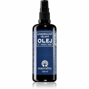 Renovality Original Series Levandulový tělový olej masážní tělový olej 100 ml obraz