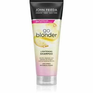 John Frieda Sheer Blonde Go Blonder zesvětlující šampon pro blond vlasy 250 ml obraz