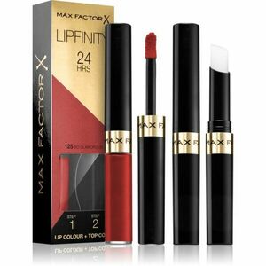Max Factor Lipfinity Lip Colour dlouhotrvající rtěnka s balzámem odstín 125 So Glamorous 4, 2 g obraz