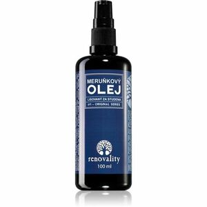 Renovality Original Series Meruňkový olej lisovaný za studena olej pro všechny typy pleti 100 ml obraz
