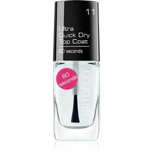 ARTDECO Nail Lacquer Ultra Quick Dry Top Coat vrchní lak na nehty pro urychlení zasychání laku 10 ml obraz