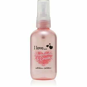 I Love Strawberries & Cream osvěžující tělový sprej 100 ml obraz