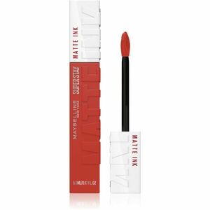 MAYBELLINE NEW YORK SuperStay Matte Ink matná tekutá rtěnka pro dlouhotrvající efekt odstín 130 Self-Starter 5 ml obraz