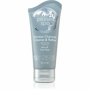 Avon Planet Spa Korean Charcoal Cleanse & Refine slupovací pleťová maska s aktivním uhlím 50 ml obraz