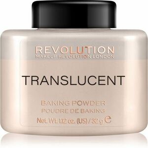 Makeup Revolution Baking Powder sypký pudr odstín Translucent 32 g obraz
