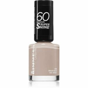 Rimmel 60 Seconds By Rita Ora lak na nehty odstín 498 Rain Rain Go Away 8 ml obraz